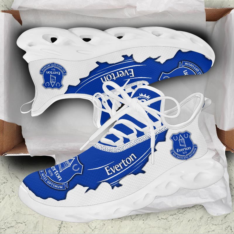 Everton F.C Max Soul Shoes Sneakers for Men And Women – Soccer Fan Shoes, Team Sneakers - Image 3