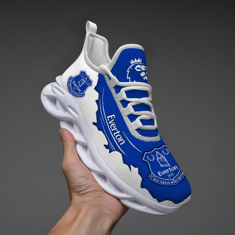 Everton F.C Max Soul Shoes Sneakers for Men And Women – Soccer Fan Shoes, Team Sneakers