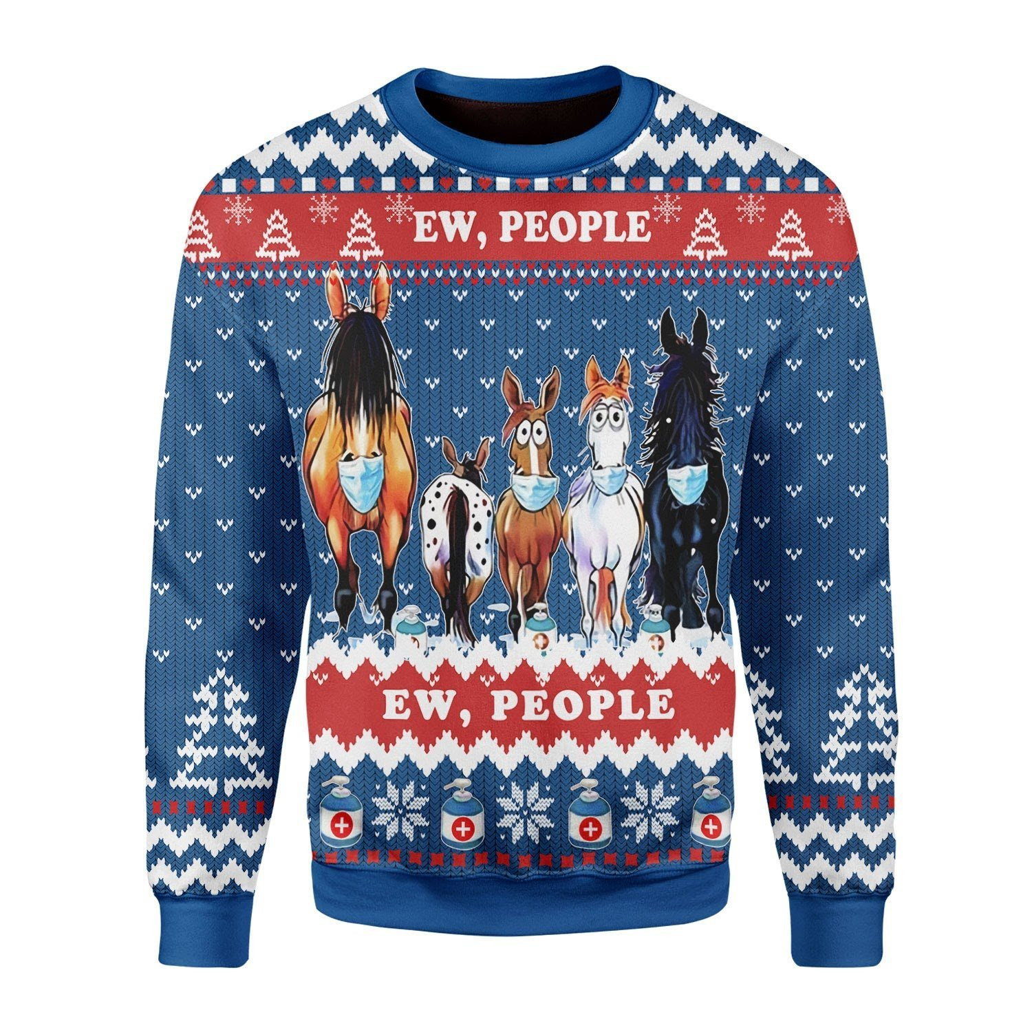 Ew People Ugly Christmas Sweater, Perfect Holiday Gift