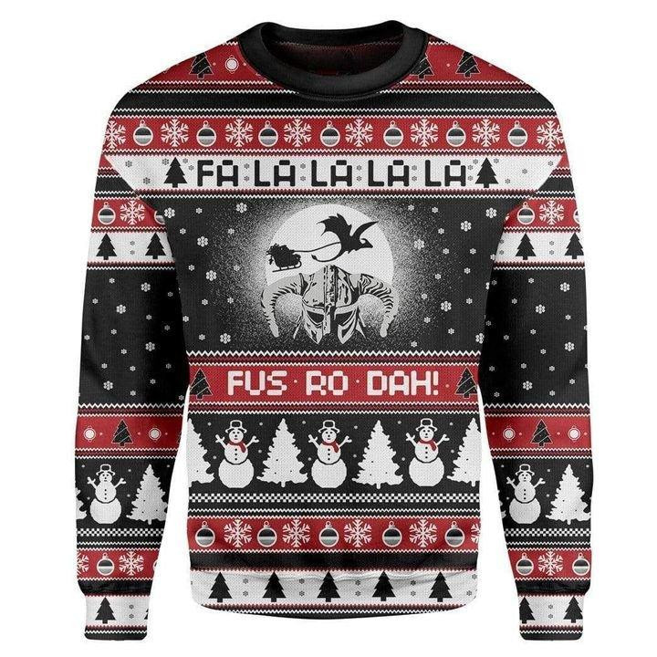 Fa La La La Ugly Christmas Sweater, Perfect Holiday Gift