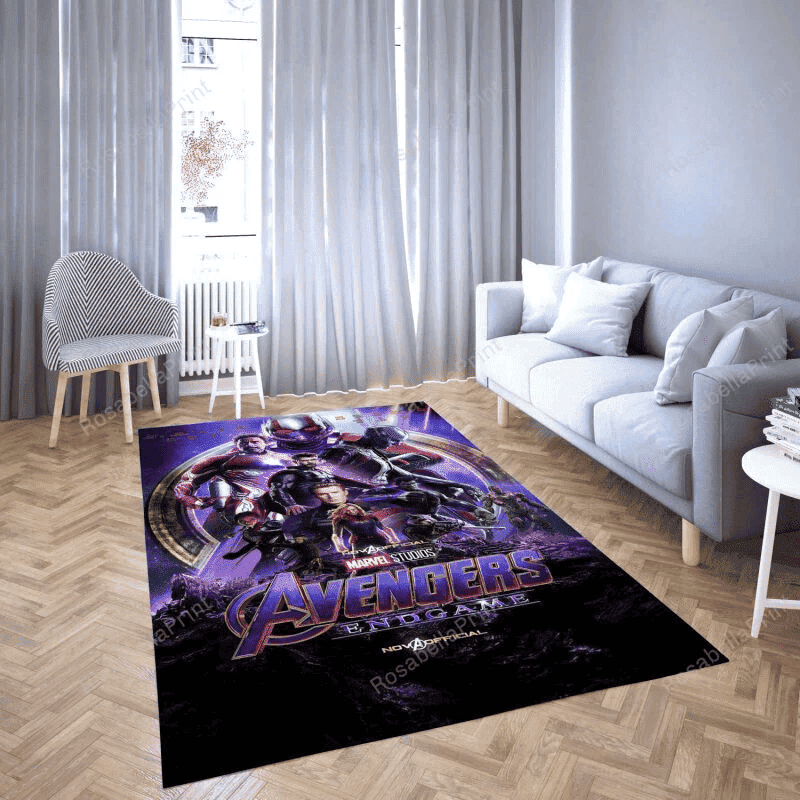 Fantasy Avengers All Hero 52 Rectangle Area Rug – Full Print Carpet For Living Room & Bedroom Home Decor