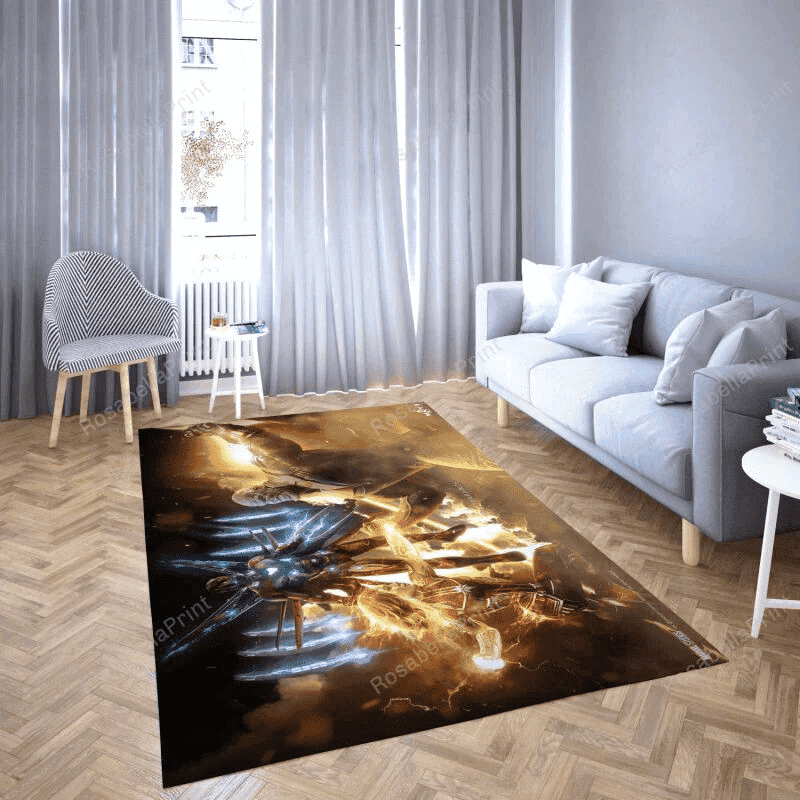 Fantasy Avengers All Hero 54 Rectangle Area Rug – Full Print Carpet For Living Room & Bedroom Home Decor
