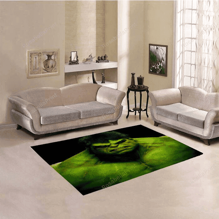 Fantasy Incredible Hulk Rectangle Area Rug – Full Print Carpet For Living Room & Bedroom Home Decor