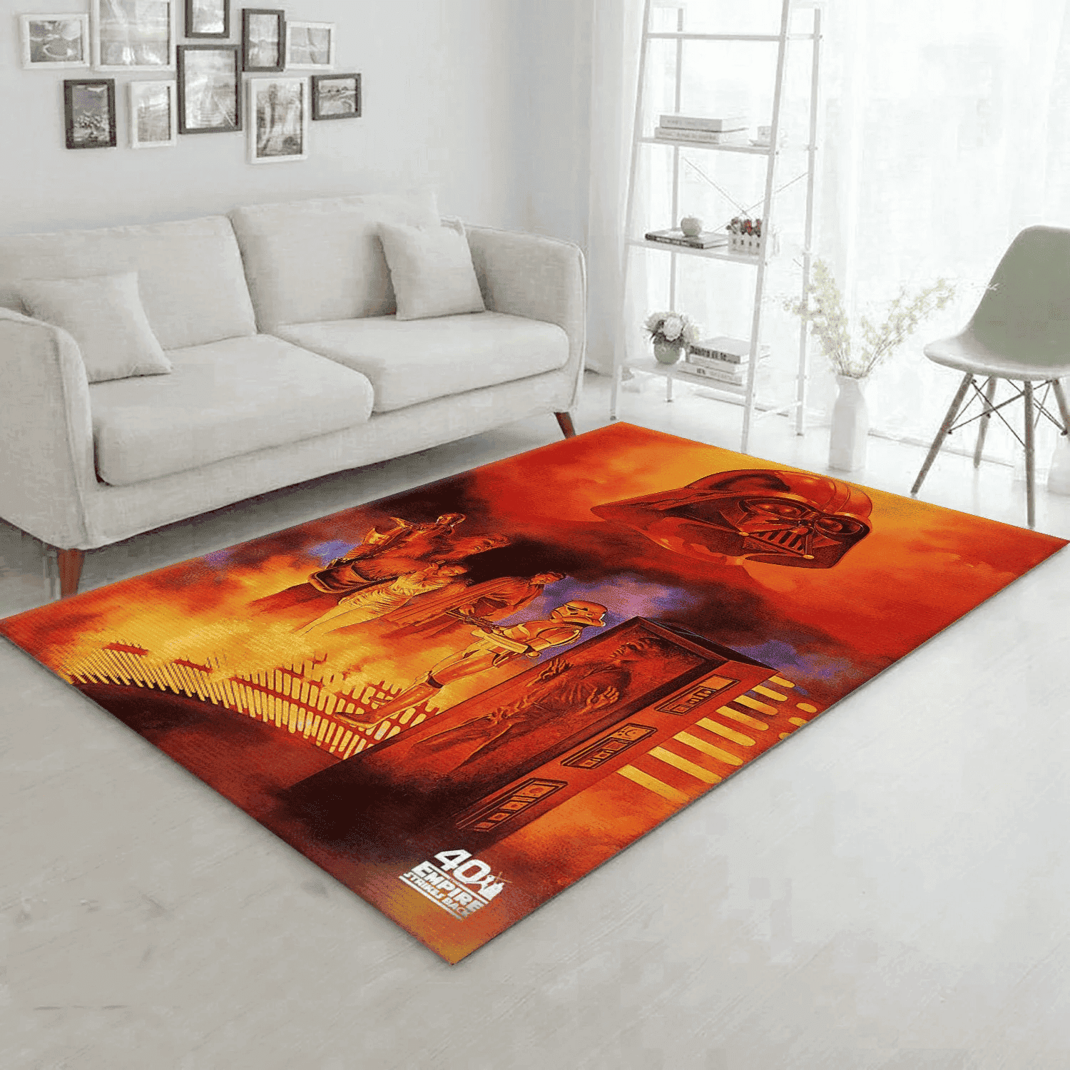 Farewell Star War Rectangle Area Rug – Full Print Carpet For Living Room & Bedroom Home Decor