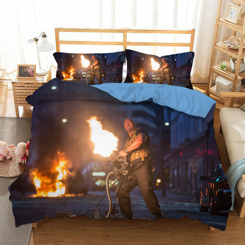 Fast & Furious Duvet Cover Quilt Cover Pillowcase Bedding Set Bed Linen Home Bedroom Decor
