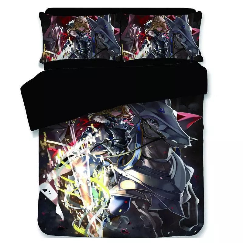 Fate Stay Night Fgo Saber Astolfo Duvet Cover Quilt Cover Pillowcase Bedding Set Bed Linen Home Bedroom Decor