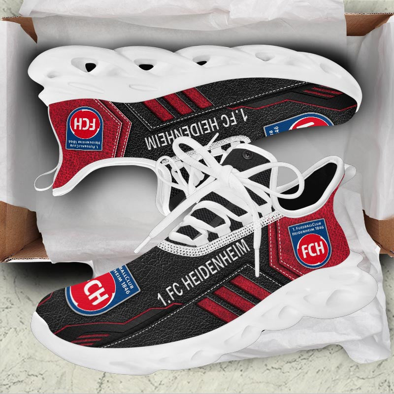 FC Heidenheim Max Soul Shoes Sneakers for Men And Women – Soccer Fan Shoes, Team Sneakers - Image 3