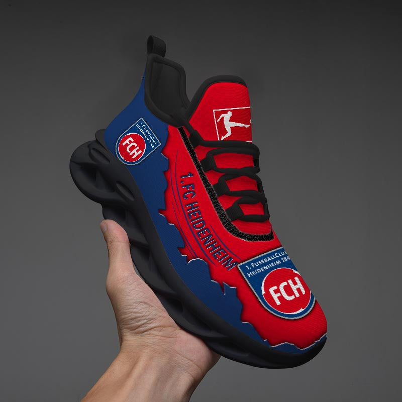 FC Heidenheim Max Soul Shoes Sneakers for Men And Women – Soccer Fan Shoes, Team Sneakers - Image 4