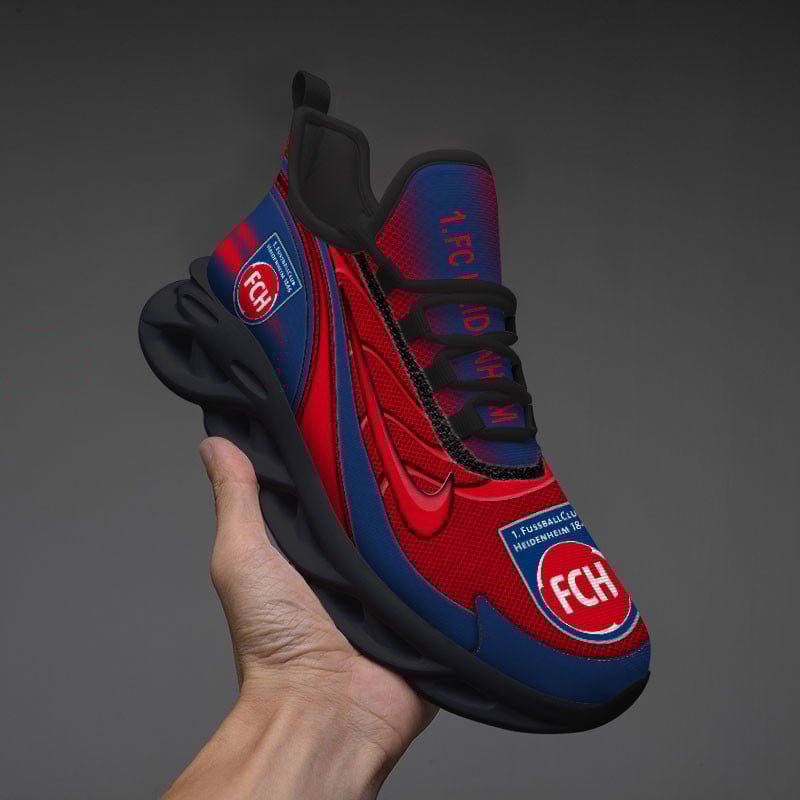 FC Heidenheim Max Soul Shoes Sneakers for Men And Women – Soccer Fan Shoes, Team Sneakers - Image 4