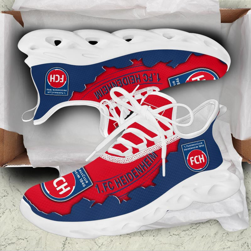 FC Heidenheim Max Soul Shoes Sneakers for Men And Women – Soccer Fan Shoes, Team Sneakers - Image 3
