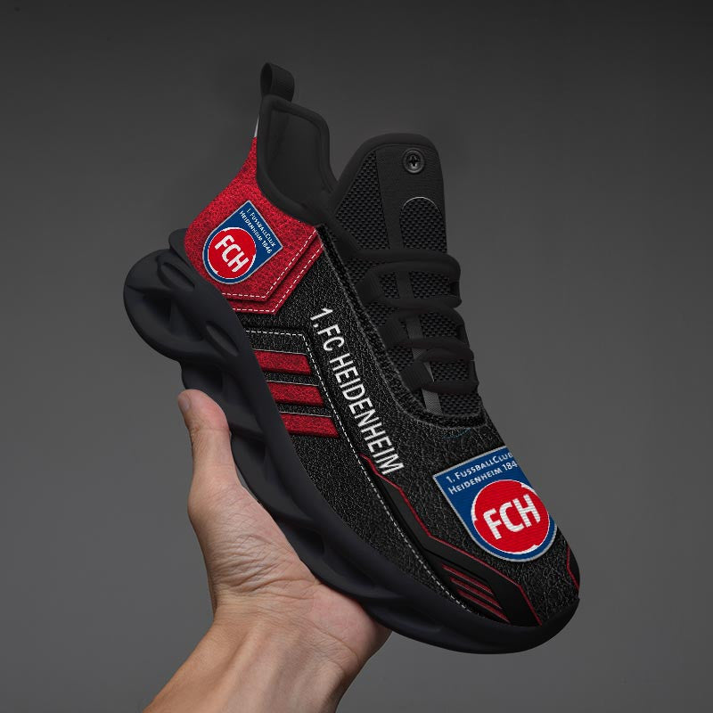 FC Heidenheim Max Soul Shoes Sneakers for Men And Women – Soccer Fan Shoes, Team Sneakers - Image 4