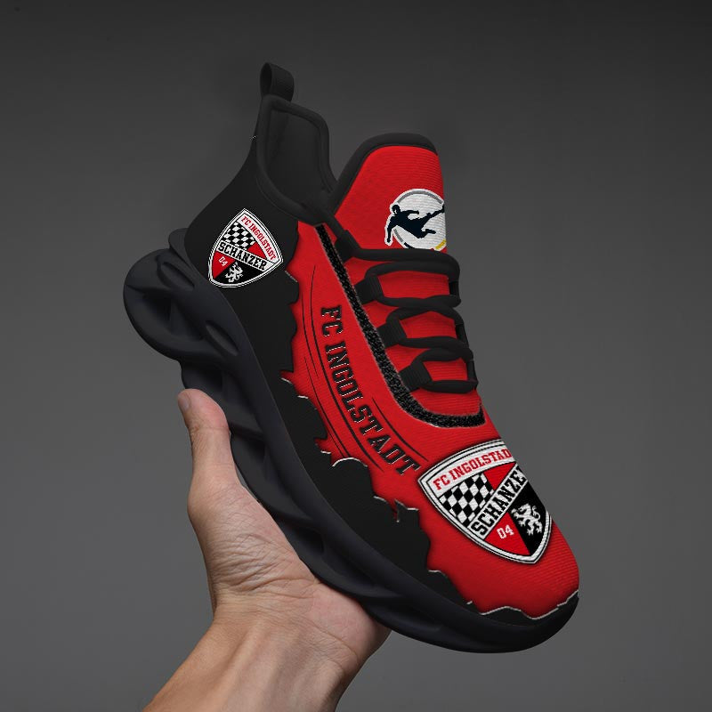 FC Ingolstadt Max Soul Shoes Sneakers for Men And Women – Soccer Fan Shoes, Team Sneakers - Image 4