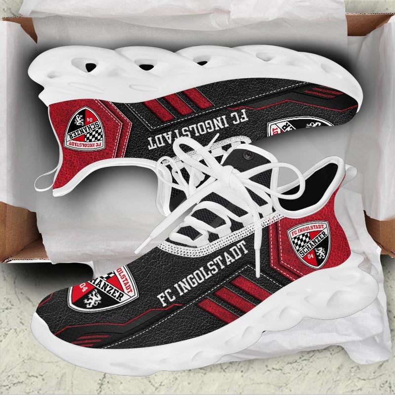 FC Ingolstadt Max Soul Shoes Sneakers for Men And Women – Soccer Fan Shoes, Team Sneakers - Image 3
