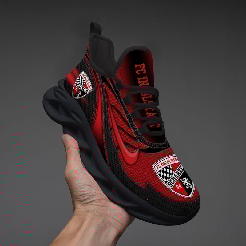FC Ingolstadt Max Soul Shoes Sneakers for Men And Women – Soccer Fan Shoes, Team Sneakers - Image 4