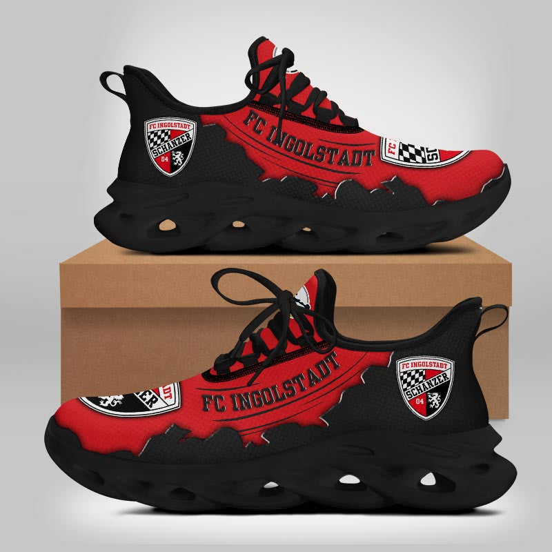 FC Ingolstadt Max Soul Shoes Sneakers for Men And Women – Soccer Fan Shoes, Team Sneakers - Image 5