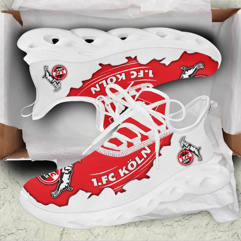 FC Köln Max Soul Shoes Sneakers for Men And Women – Soccer Fan Shoes, Team Sneakers - Image 3