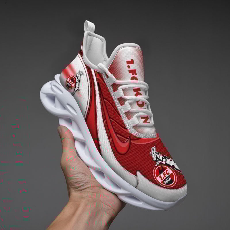 FC Köln Max Soul Shoes Sneakers for Men And Women – Soccer Fan Shoes, Team Sneakers