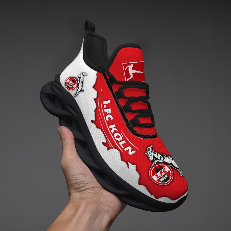 FC Köln Max Soul Shoes Sneakers for Men And Women – Soccer Fan Shoes, Team Sneakers - Image 4