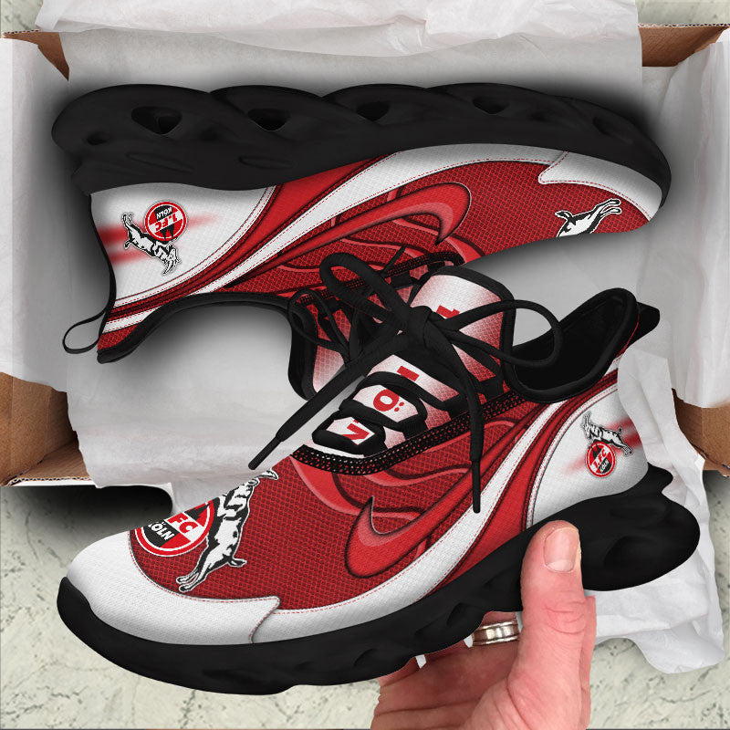 FC Köln Max Soul Shoes Sneakers for Men And Women – Soccer Fan Shoes, Team Sneakers - Image 6