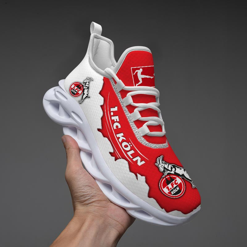 FC Köln Max Soul Shoes Sneakers for Men And Women – Soccer Fan Shoes, Team Sneakers