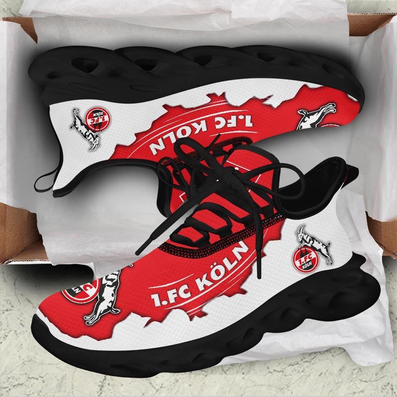 FC Köln Max Soul Shoes Sneakers for Men And Women – Soccer Fan Shoes, Team Sneakers - Image 6