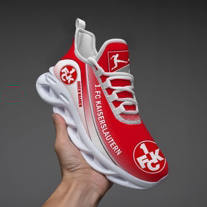 FC Kaiserslautern Max Soul Shoes Sneakers for Men And Women – Soccer Fan Shoes, Team Sneakers