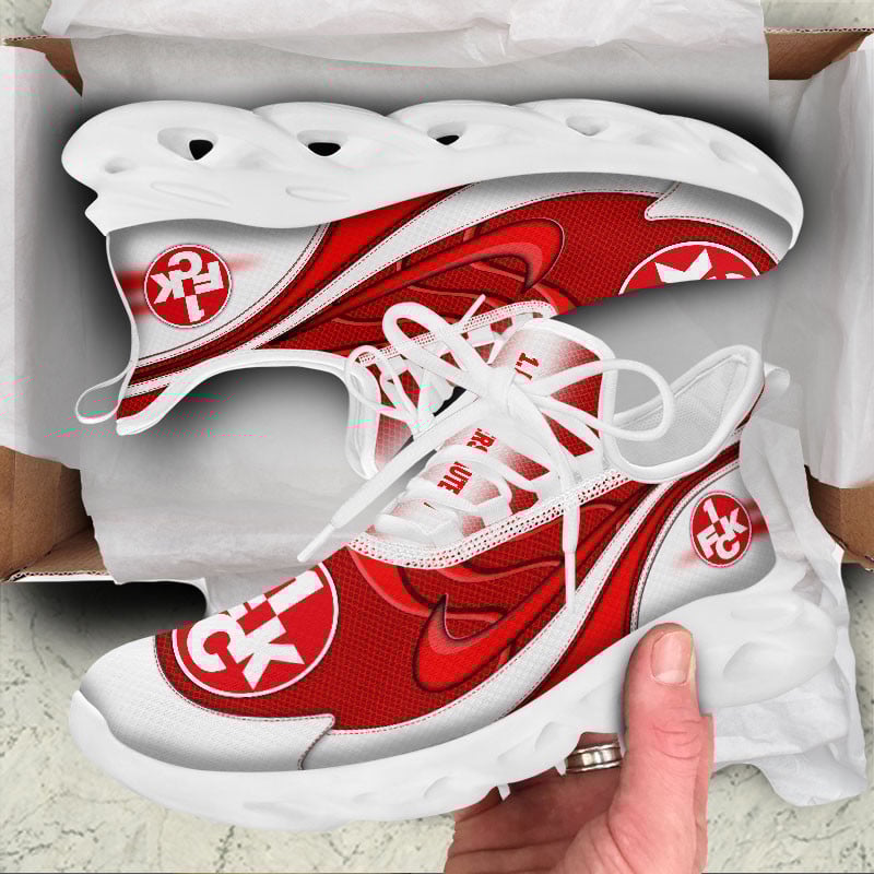 FC Kaiserslautern Max Soul Shoes Sneakers for Men And Women – Soccer Fan Shoes, Team Sneakers - Image 3