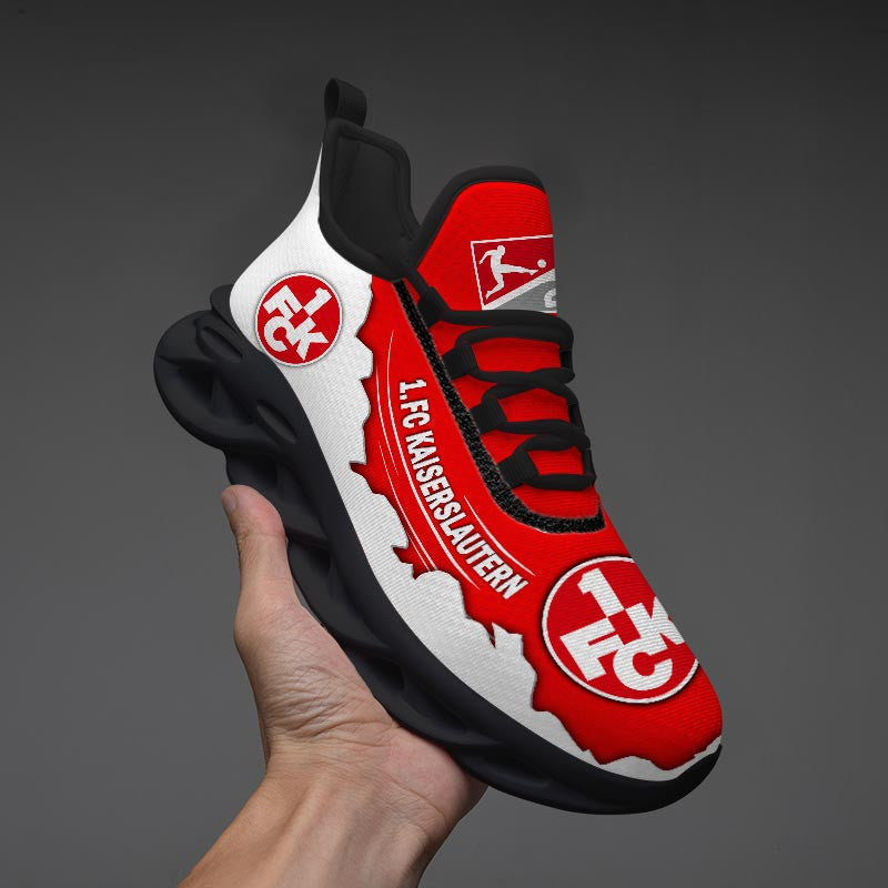 FC Kaiserslautern Max Soul Shoes Sneakers for Men And Women – Soccer Fan Shoes, Team Sneakers - Image 4