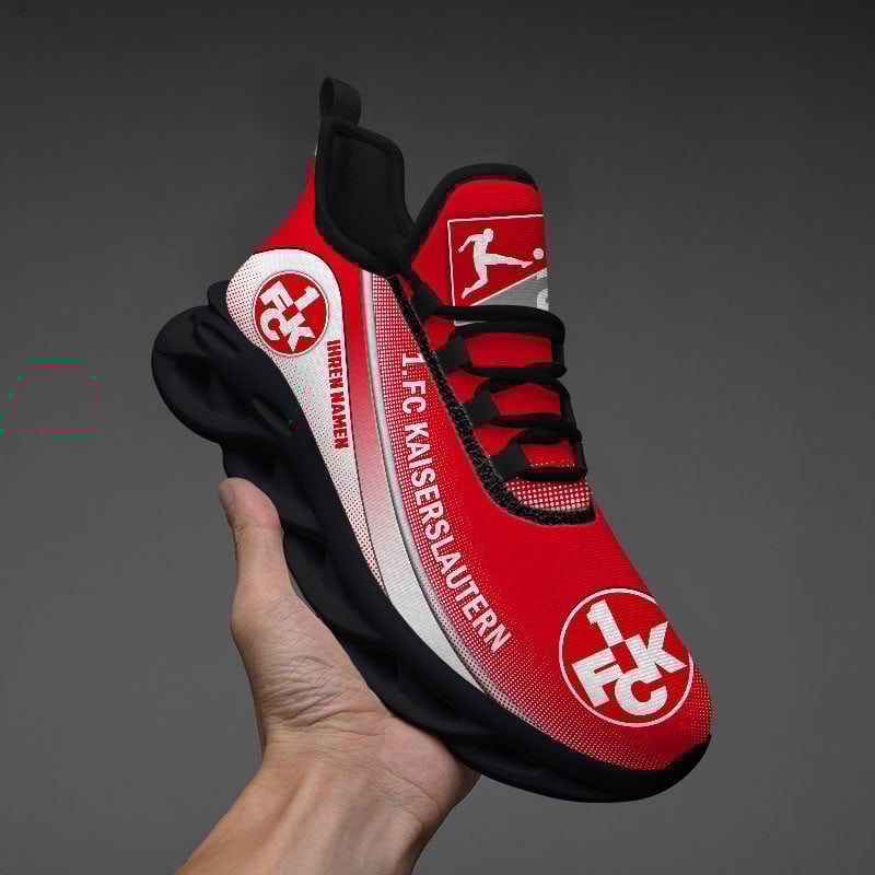 FC Kaiserslautern Max Soul Shoes Sneakers for Men And Women – Soccer Fan Shoes, Team Sneakers - Image 4