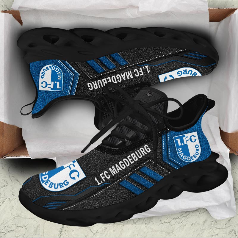 FC Magdeburg Max Soul Shoes Sneakers for Men And Women – Soccer Fan Shoes, Team Sneakers - Image 6