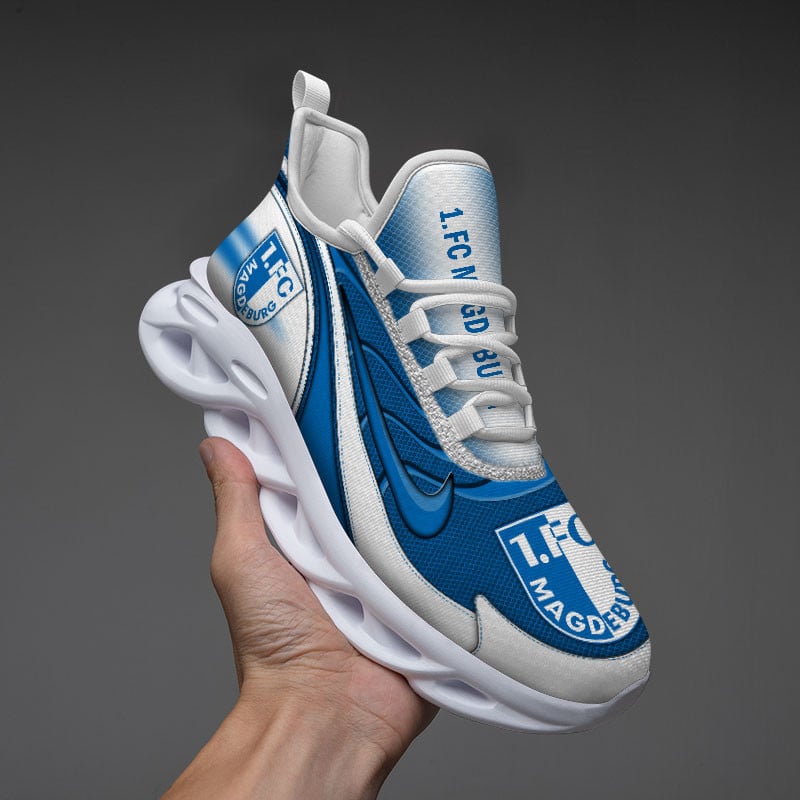 FC Magdeburg Max Soul Shoes Sneakers for Men And Women – Soccer Fan Shoes, Team Sneakers