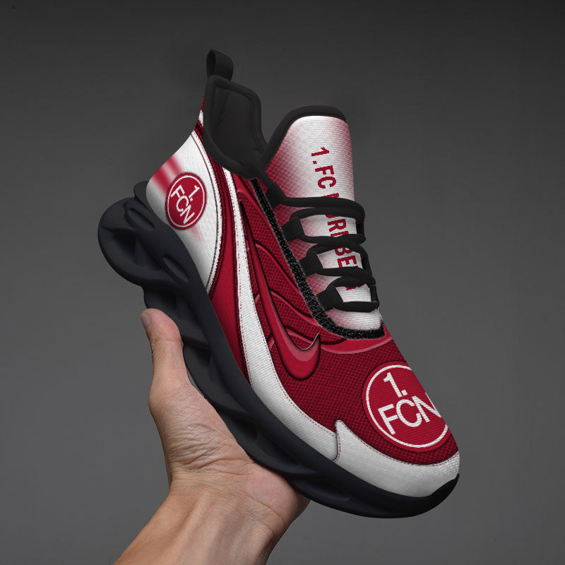 FC Nurnberg Max Soul Shoes Sneakers for Men And Women – Soccer Fan Shoes, Team Sneakers - Image 4