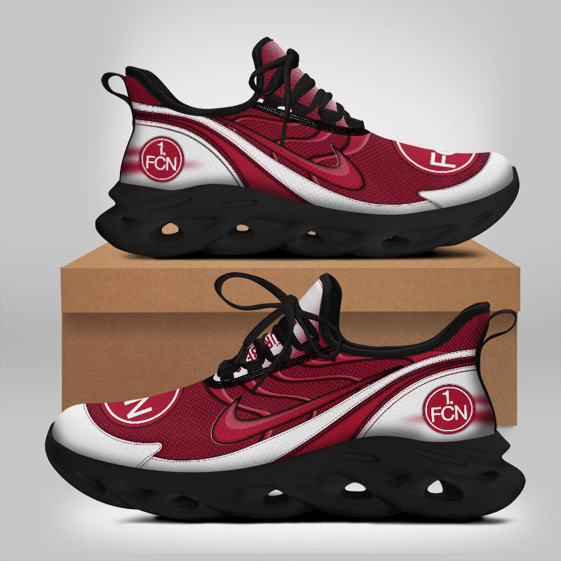 FC Nurnberg Max Soul Shoes Sneakers for Men And Women – Soccer Fan Shoes, Team Sneakers - Image 5