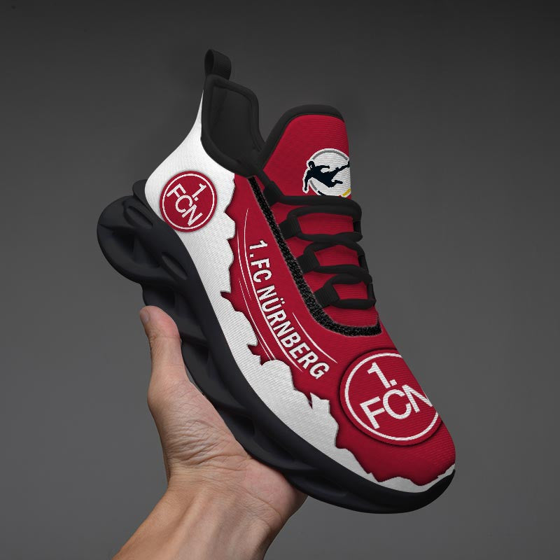 FC Nurnberg Max Soul Shoes Sneakers for Men And Women – Soccer Fan Shoes, Team Sneakers - Image 4