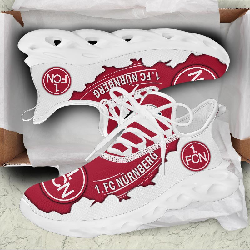 FC Nurnberg Max Soul Shoes Sneakers for Men And Women – Soccer Fan Shoes, Team Sneakers - Image 3