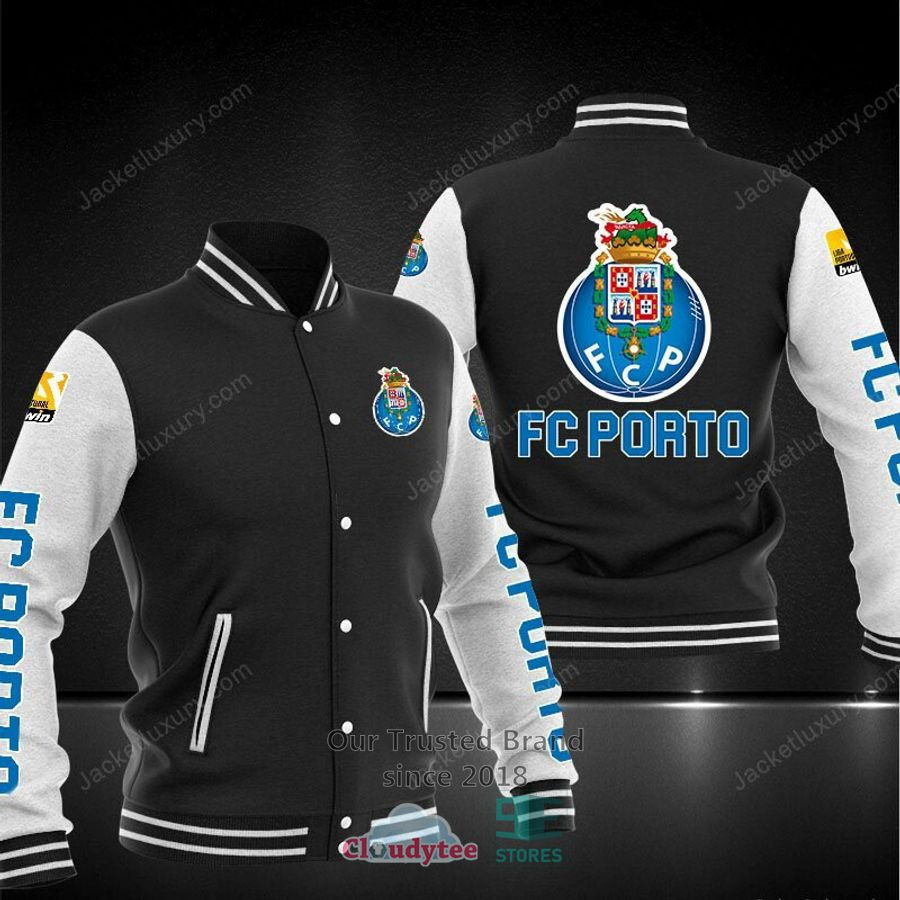 FC Porto Varsity Baseball Jacket for Men & Women | Soccer Team Fan Gift