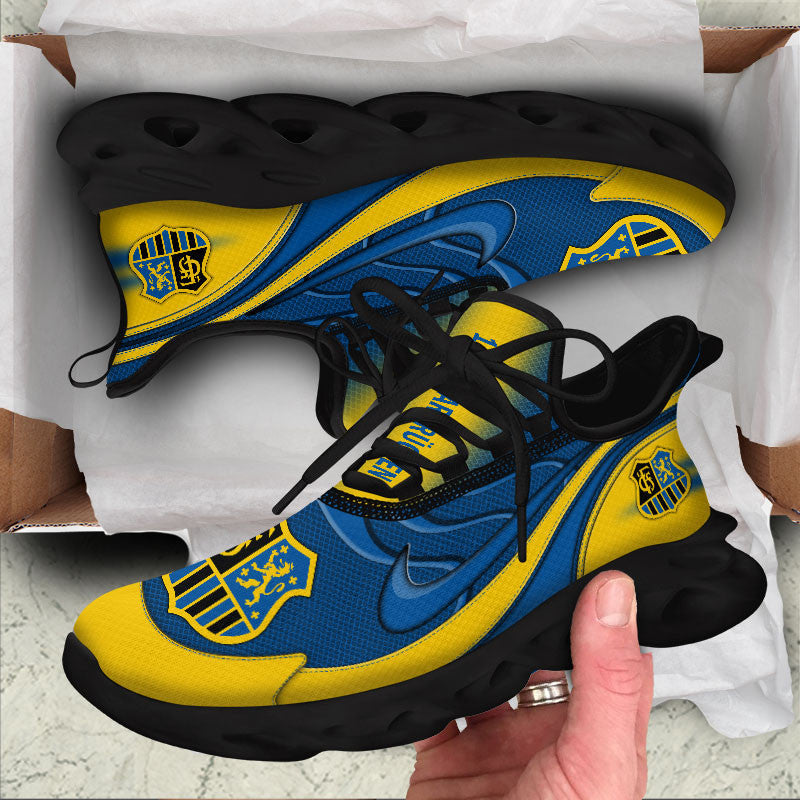 FC Saarbrucken Max Soul Shoes Sneakers for Men And Women – Soccer Fan Shoes, Team Sneakers - Image 6