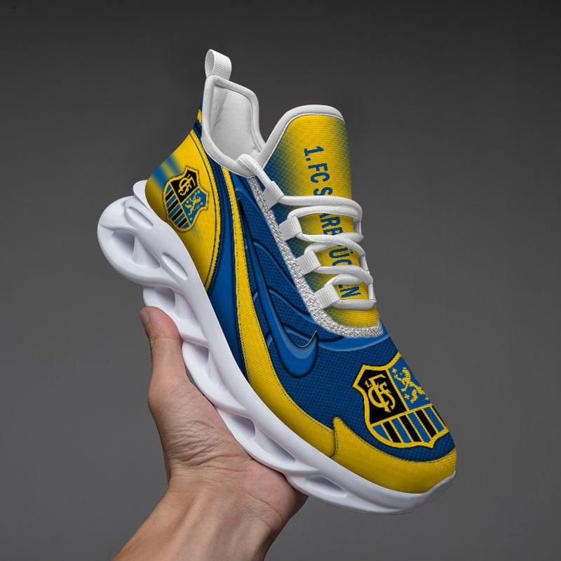 FC Saarbrucken Max Soul Shoes Sneakers for Men And Women – Soccer Fan Shoes, Team Sneakers