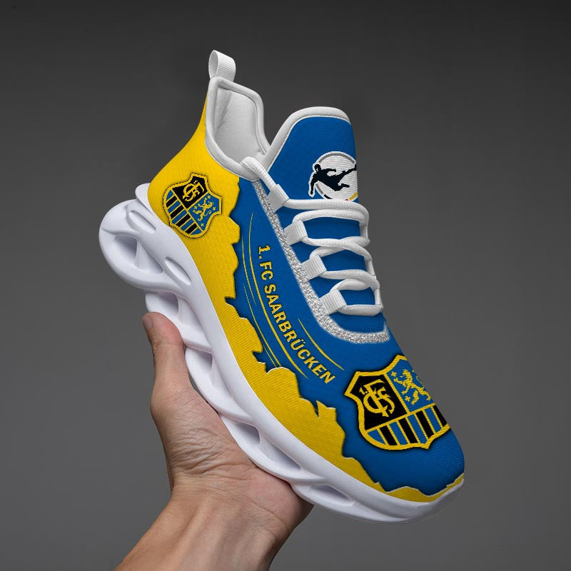 FC Saarbrucken Max Soul Shoes Sneakers for Men And Women – Soccer Fan Shoes, Team Sneakers