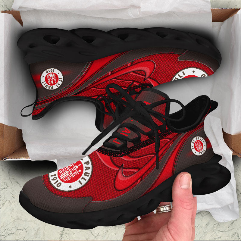 FC St. Pauli Max Soul Shoes Sneakers for Men And Women – Soccer Fan Shoes, Team Sneakers - Image 6