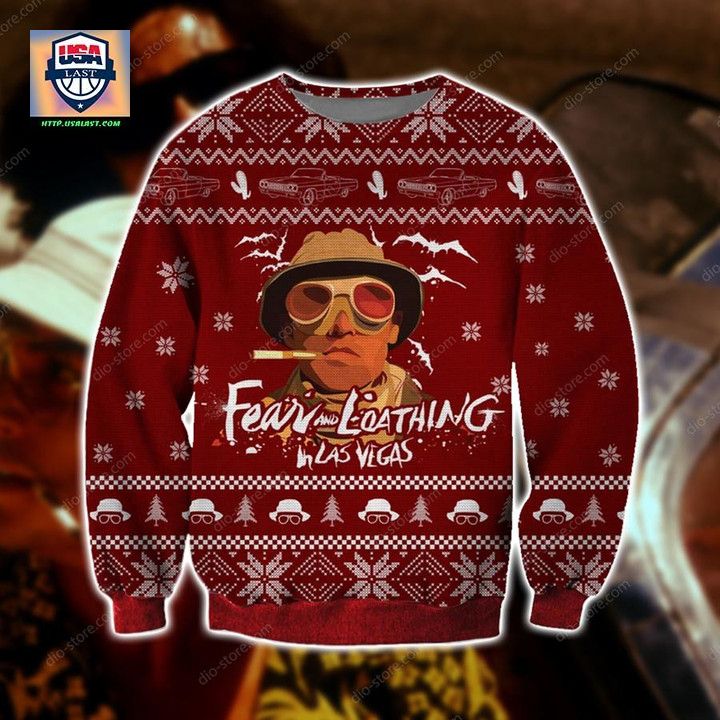 Fear And Loathing In Lvs Christmas Sweater