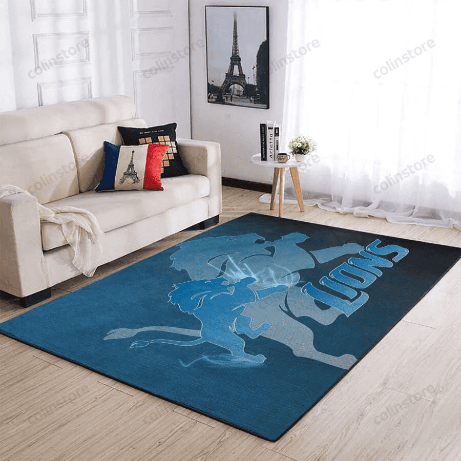 Field Rectangle Area Rug – Full Print Carpet For Living Room & Bedroom Home Decor