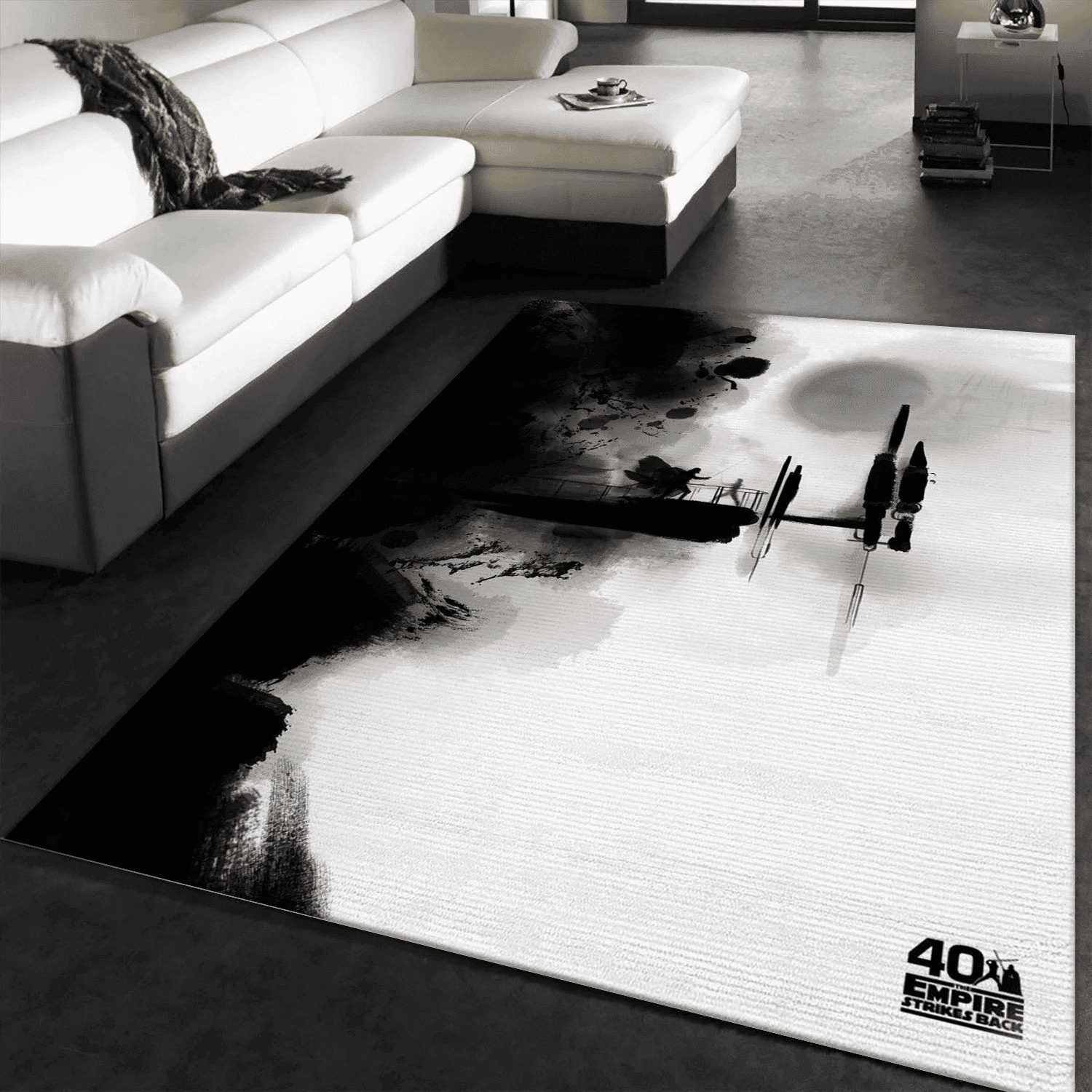 Fight Star War Rectangle Area Rug – Full Print Carpet For Living Room & Bedroom Home Decor
