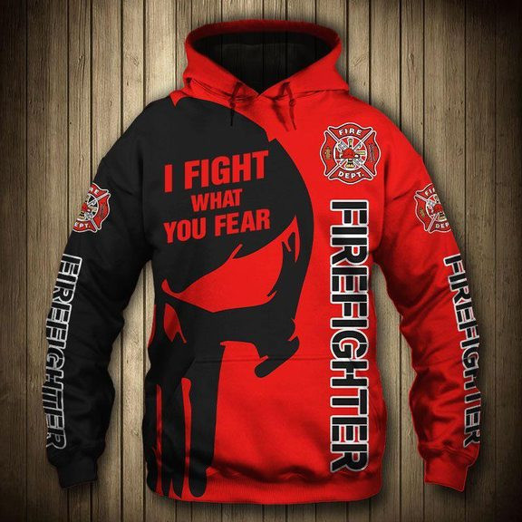 Firefighter 3D All Over Print Hoodie & Zip Hoodie