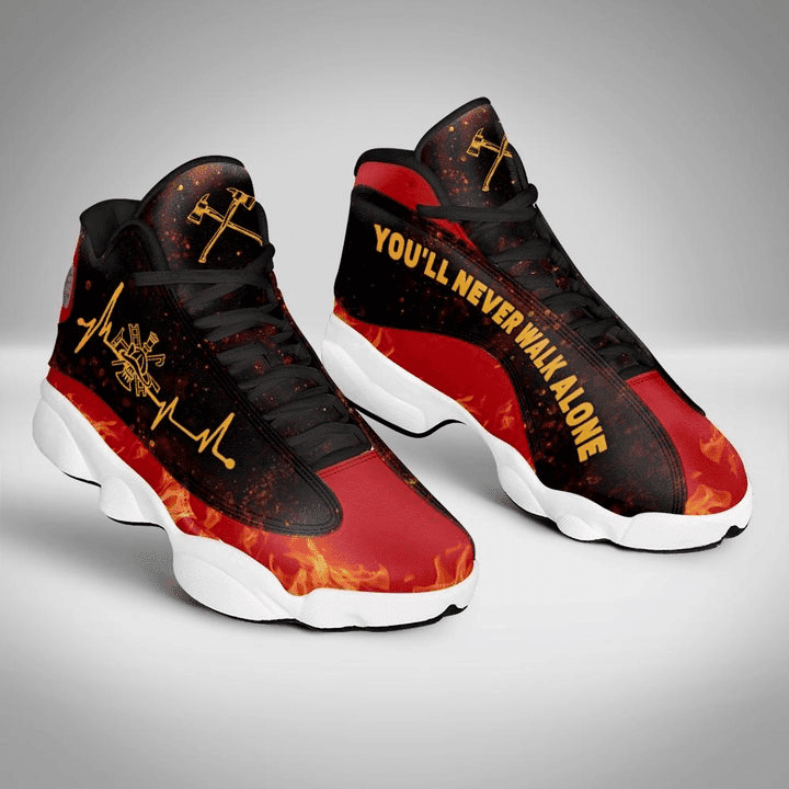 Firefighter You'Ll Never Walk Alone Jd13 Sneaker Shoes