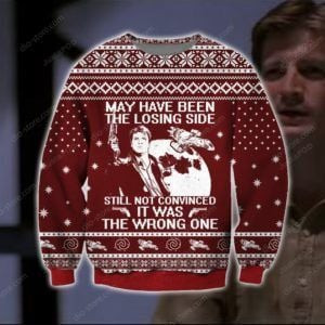 Firefly Knitting 3D Ugly Christmas Sweater, Perfect Holiday Gift