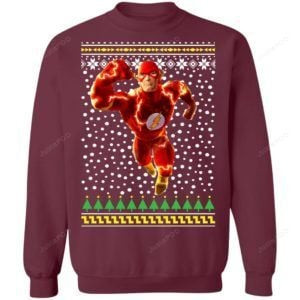 Flash Run Ugly Christmas Sweater, Perfect Holiday Gift