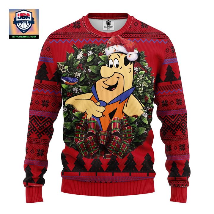 Flintstone Noel Mc Ugly Christmas Sweater Thanksgiving Gift
