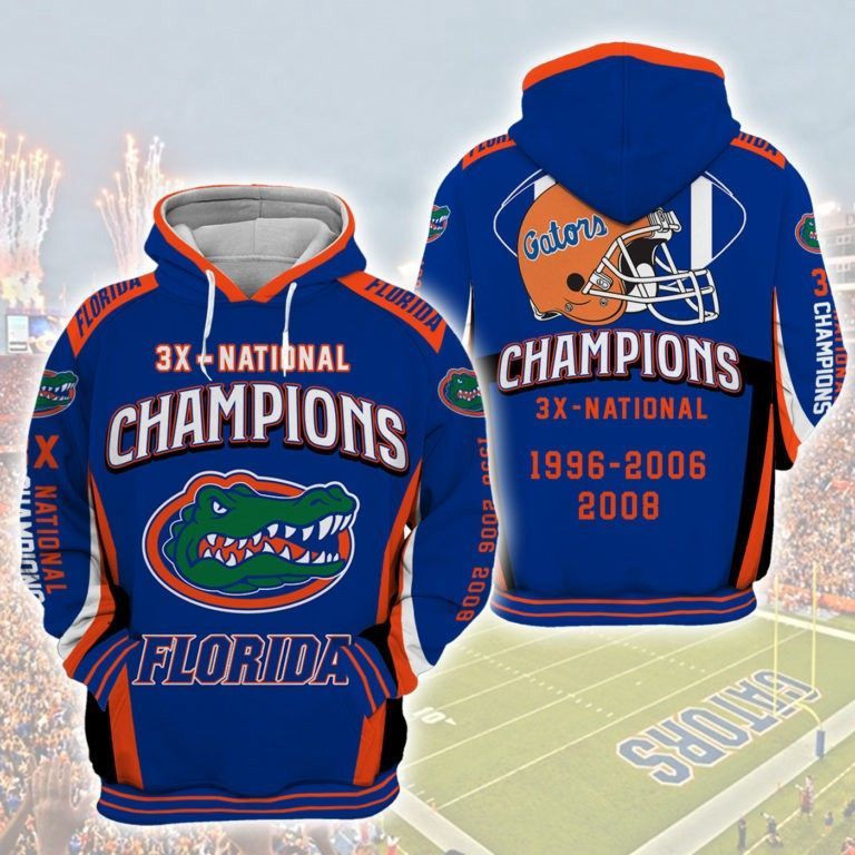 Florida Gators Football 3D All Over Print Hoodie & Zip Hoodie