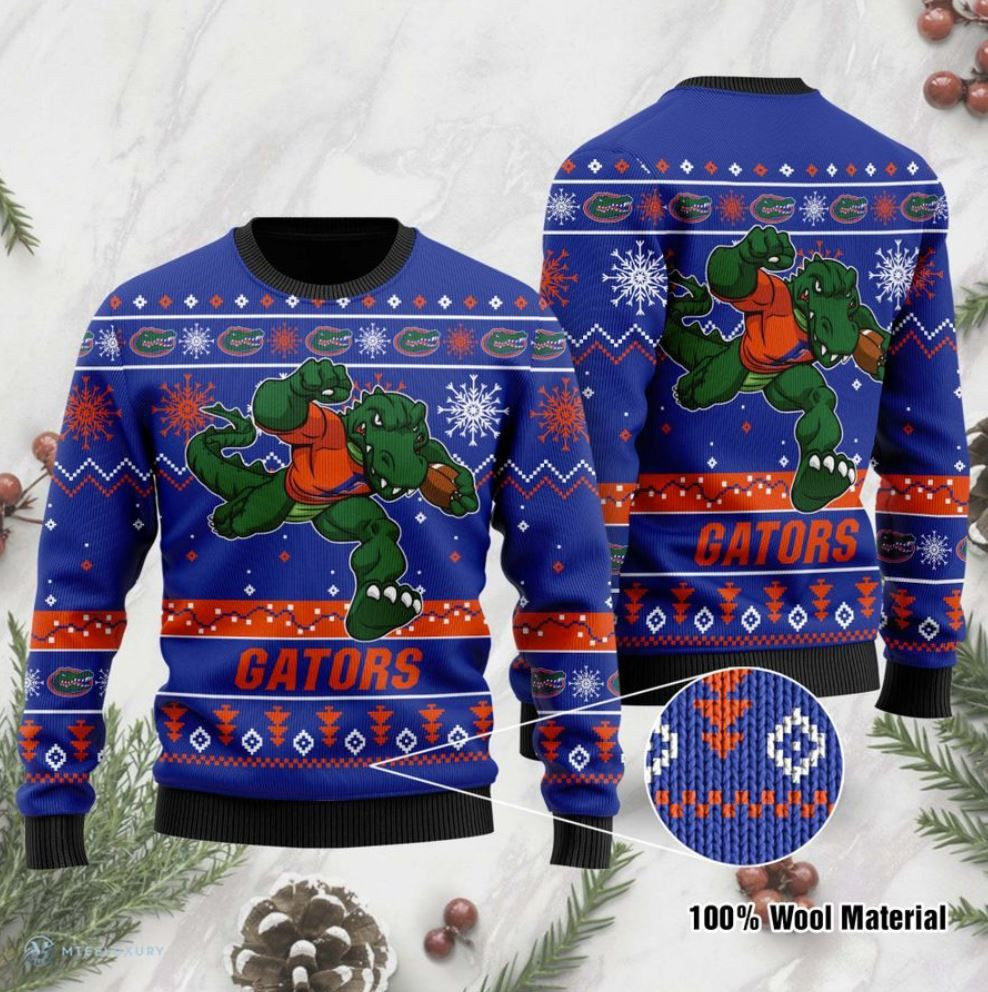 Florida Gators Football For Fans Ugly Christmas Sweater, Perfect Holiday Gift